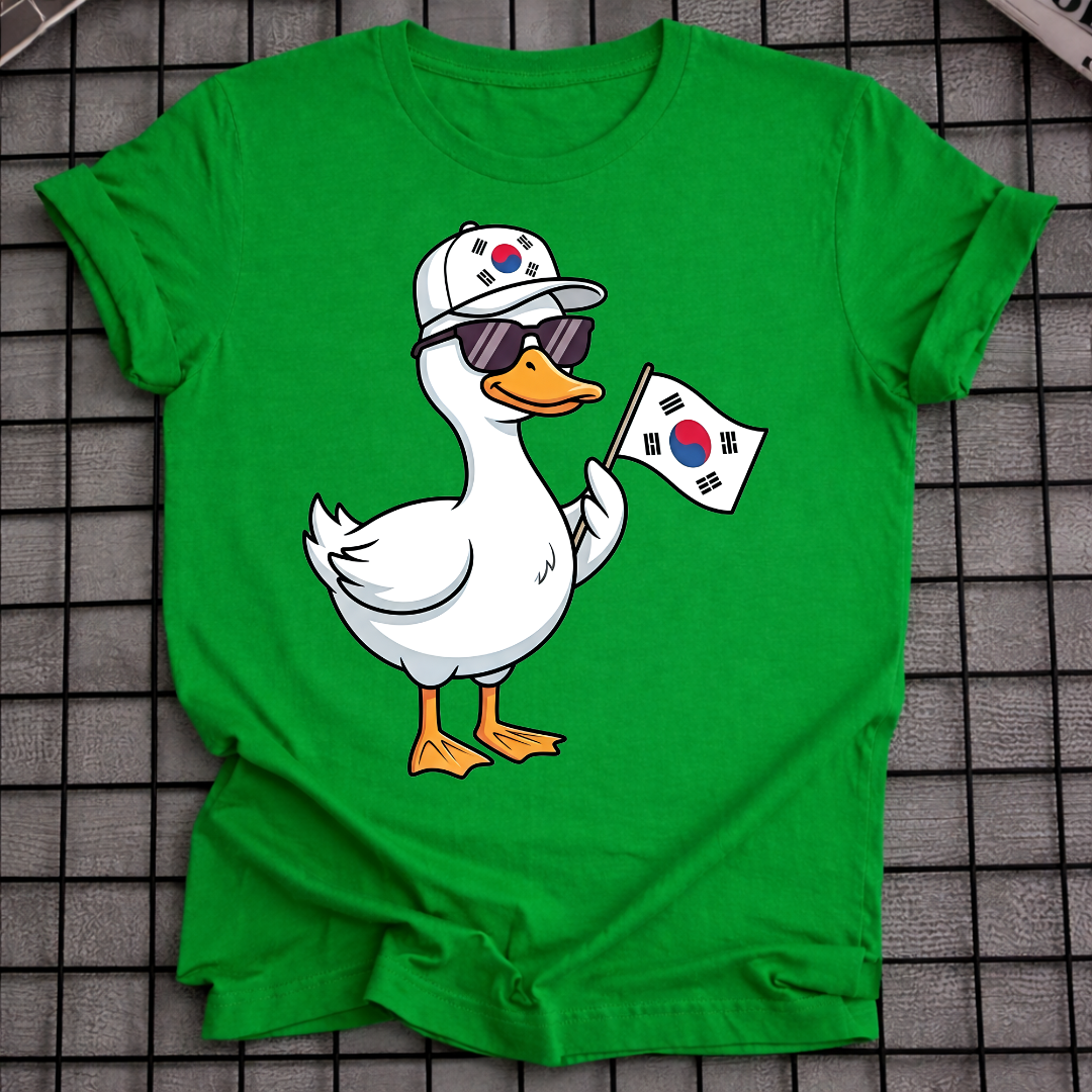 GOOSE KOREAN FLAG T-SHIRT