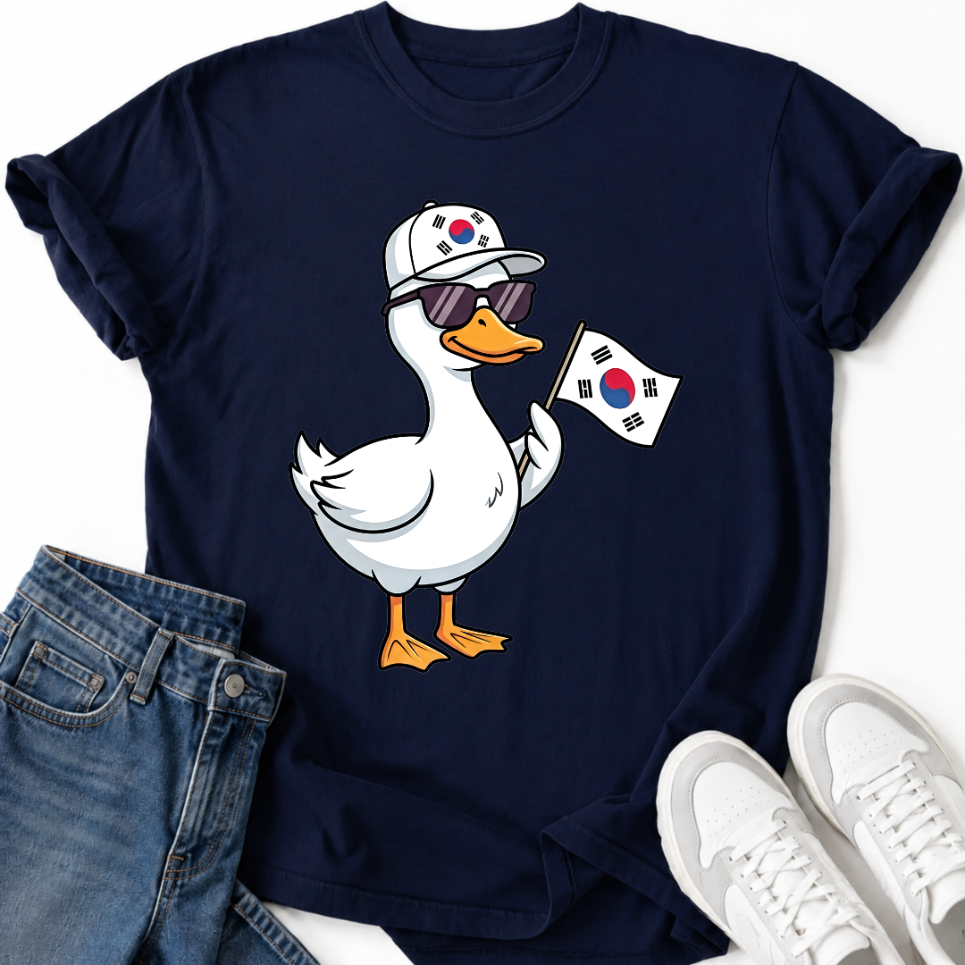 GOOSE KOREAN FLAG T-SHIRT