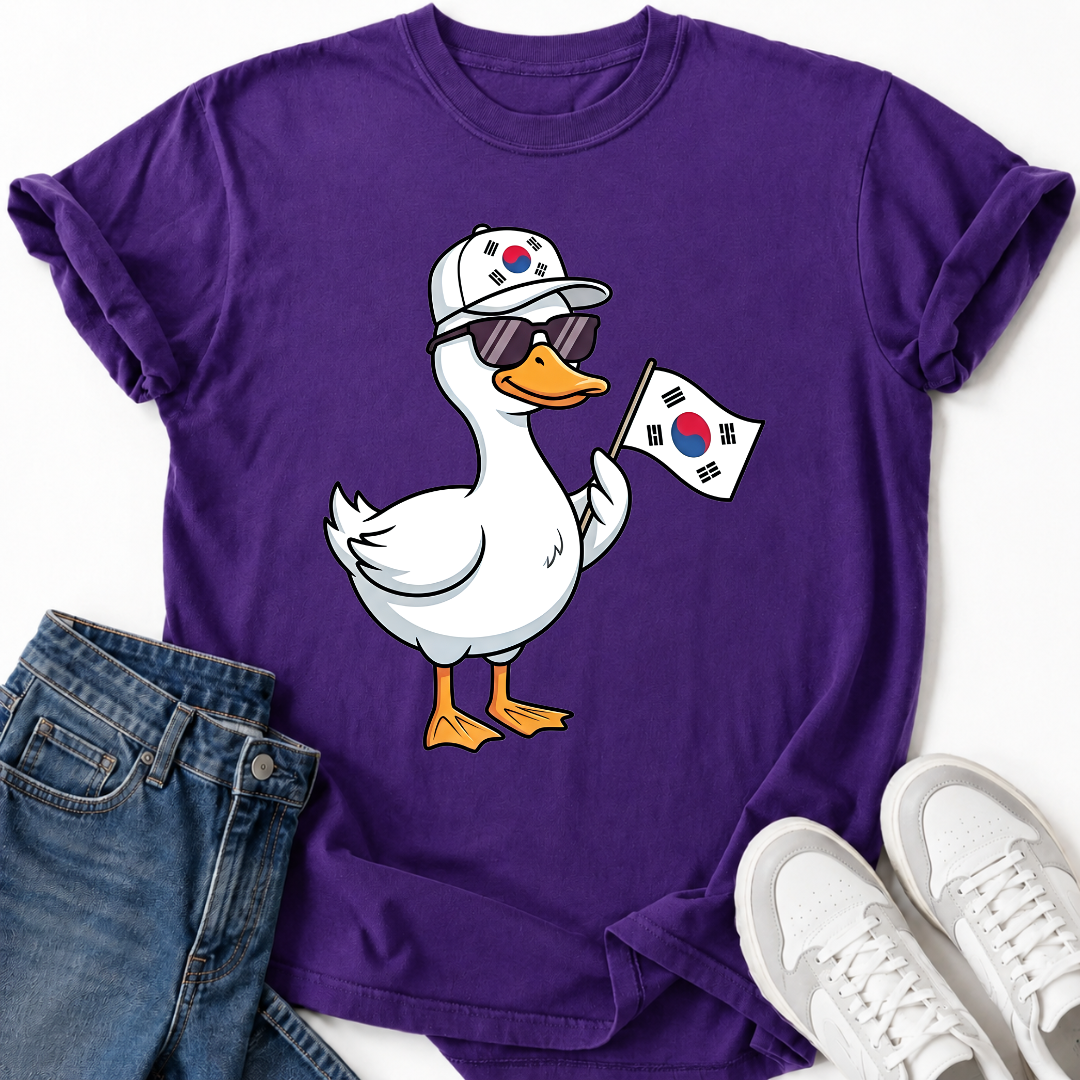 GOOSE KOREAN FLAG T-SHIRT