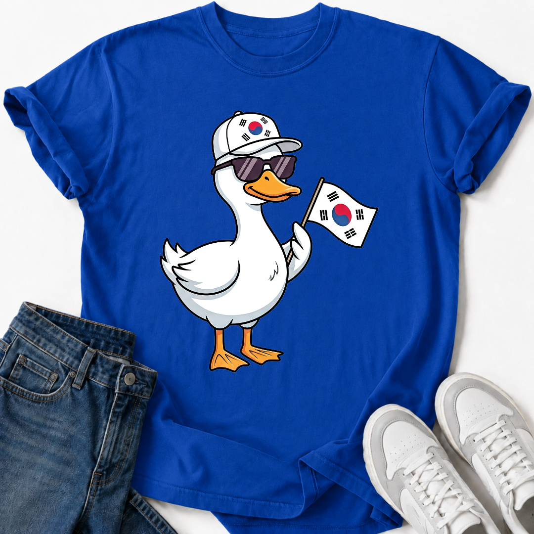 GOOSE KOREAN FLAG T-SHIRT