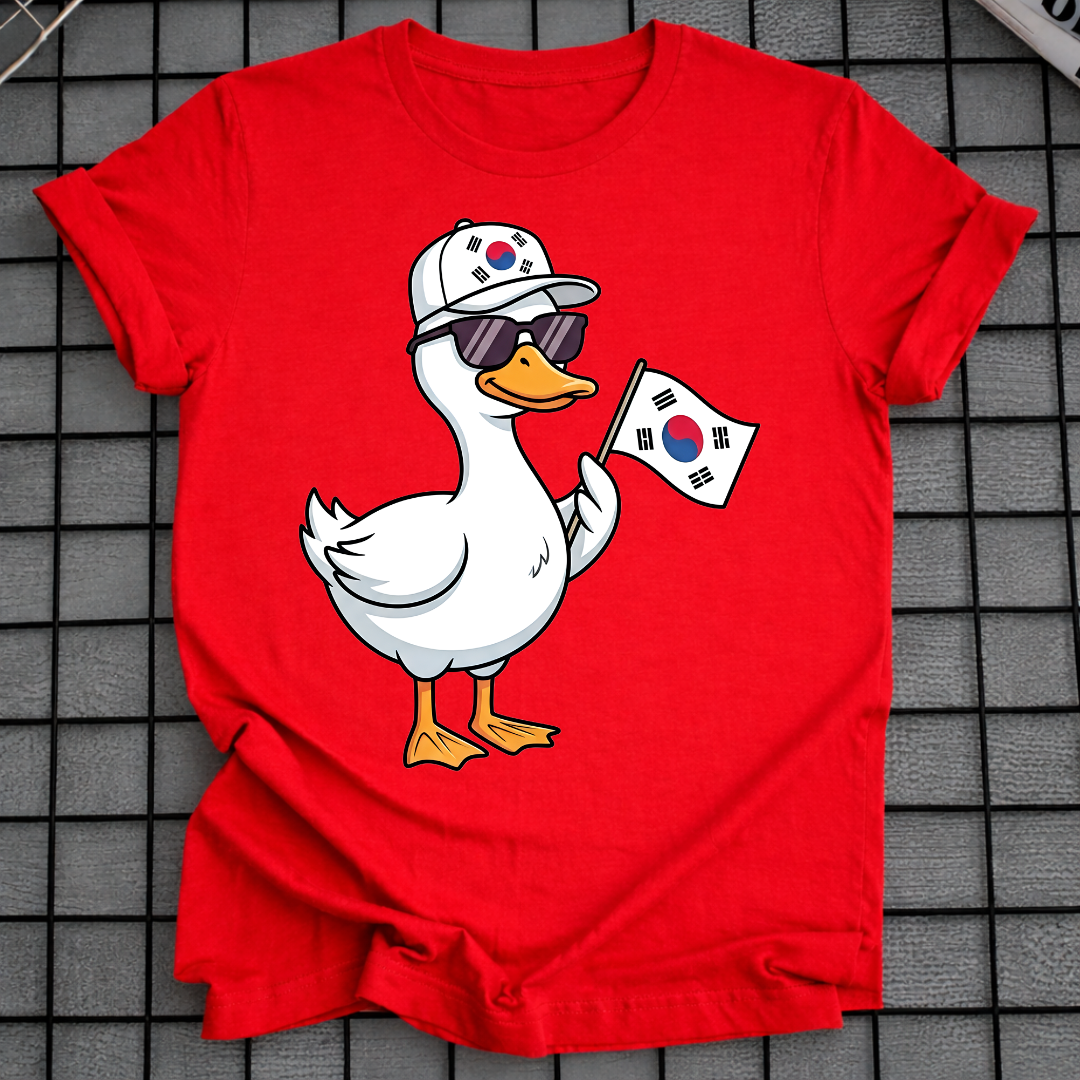 GOOSE KOREAN FLAG T-SHIRT