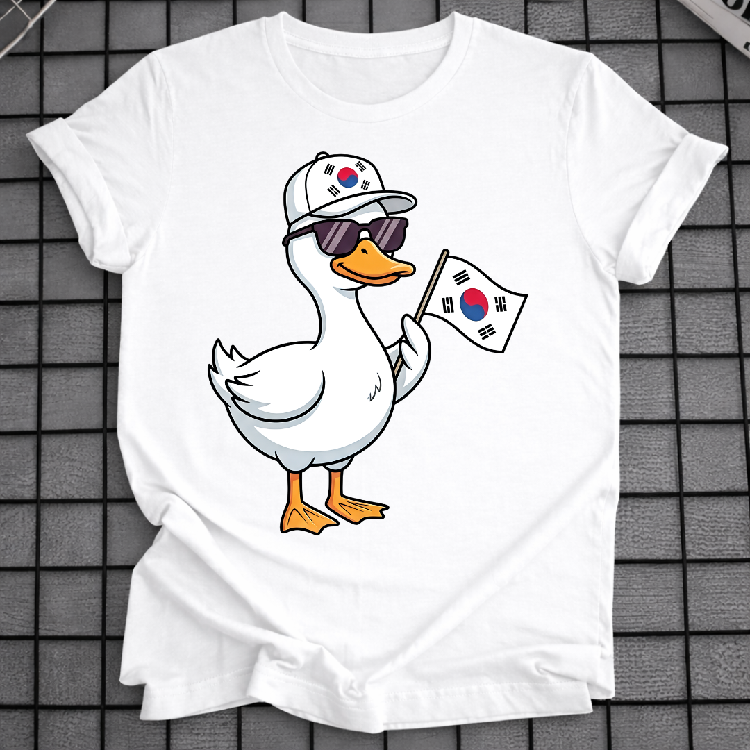 GOOSE KOREAN FLAG T-SHIRT