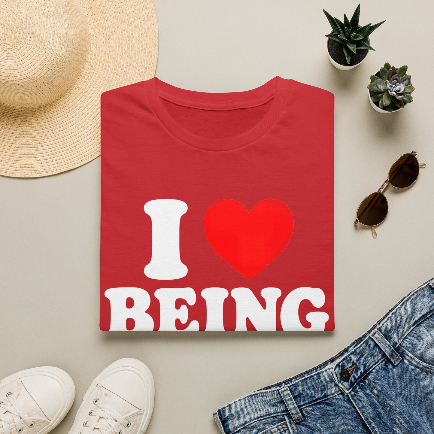 I Love Being Korean T-Shirt — Korean Pride Graphic Tee