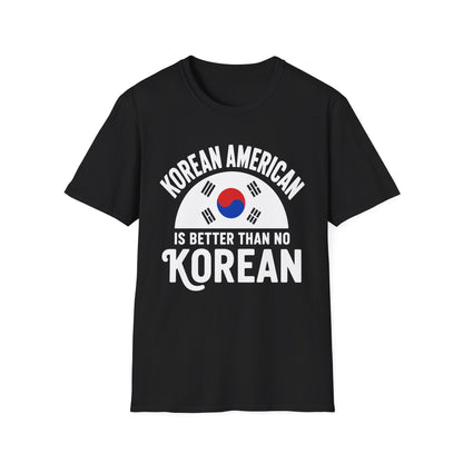 Korean American T-Shirt – Bold Taegeuk Emblem Pride Tee