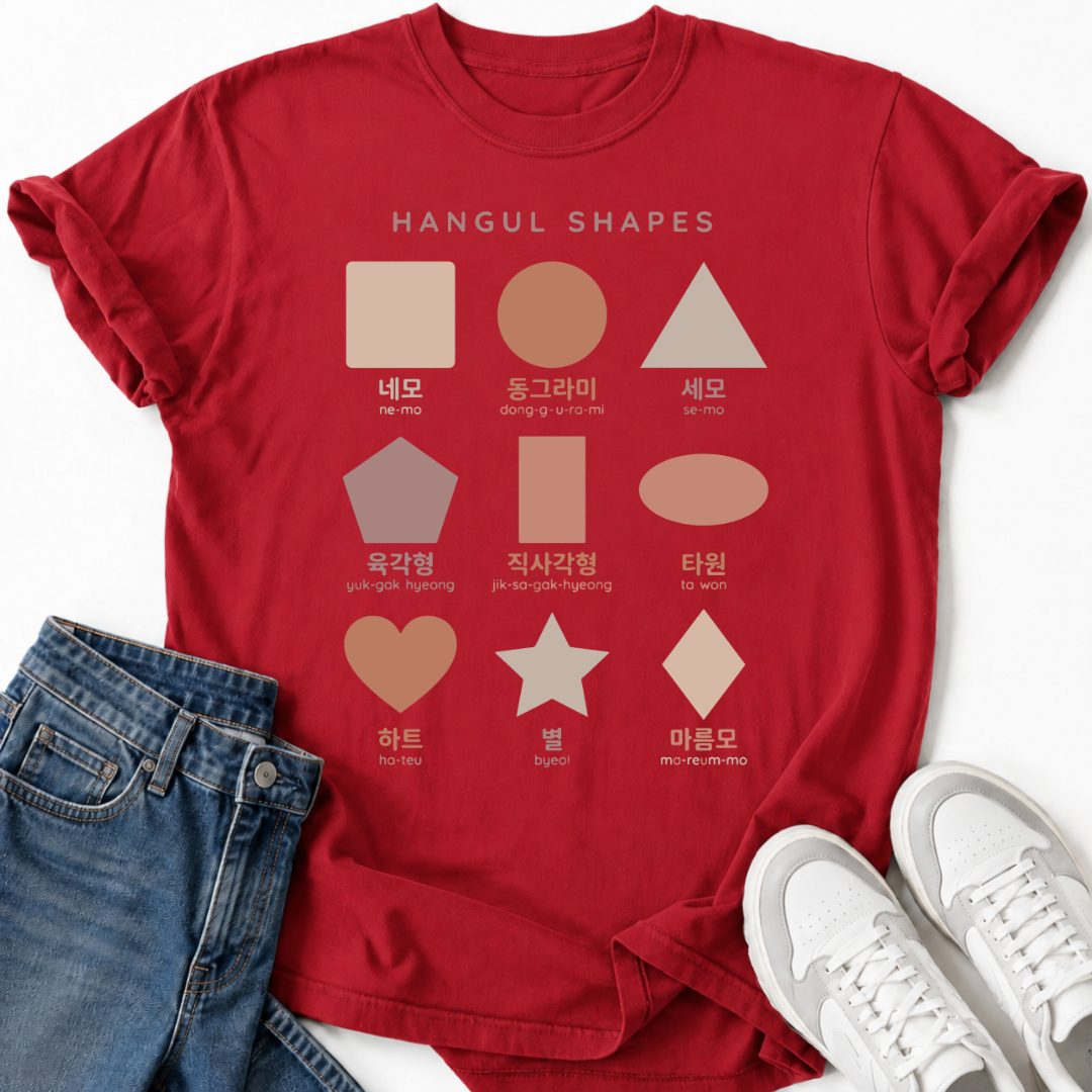 HANGUL SHAPES T-SHIRT