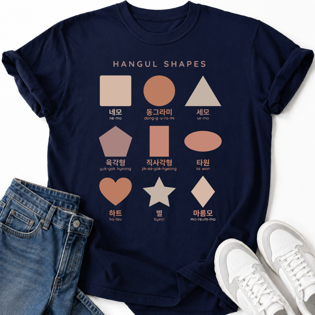 HANGUL SHAPES T-SHIRT