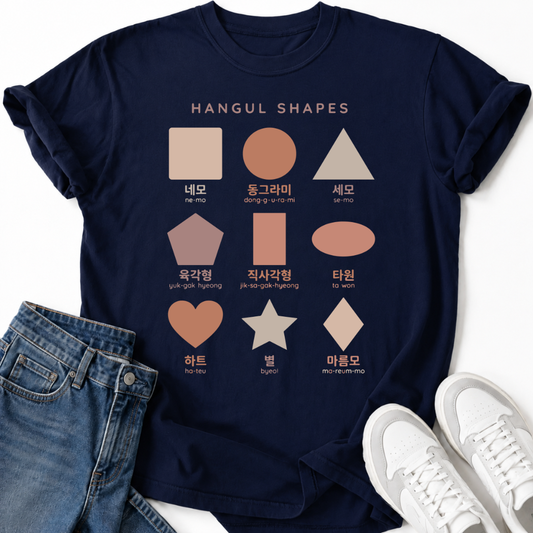 HANGUL SHAPES T-SHIRT