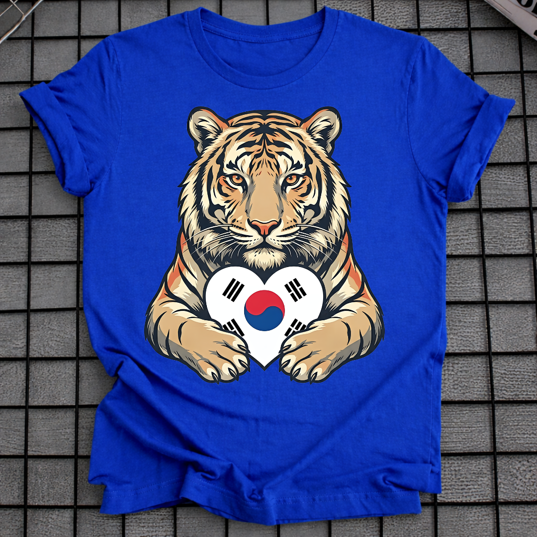 TIGER SOUTH KOREA HEART T-SHIRT