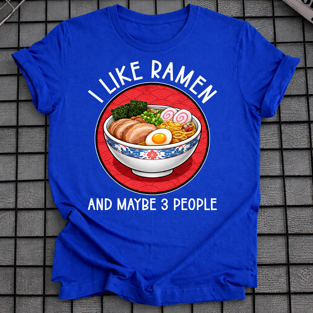 RAMEN OVER PEOPLE T-SHIRT