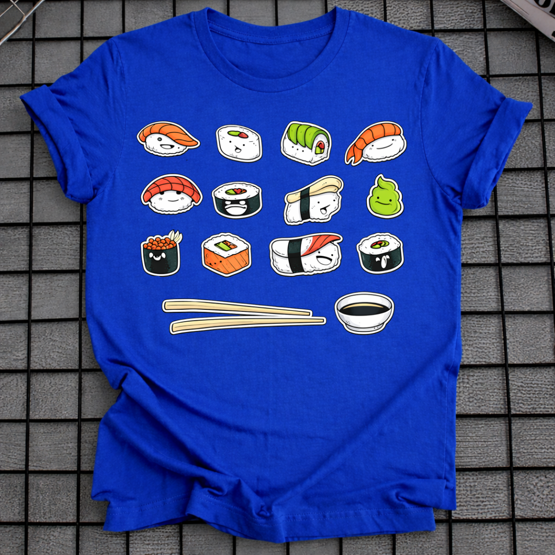 CARTOON SUSHI T-SHIRT