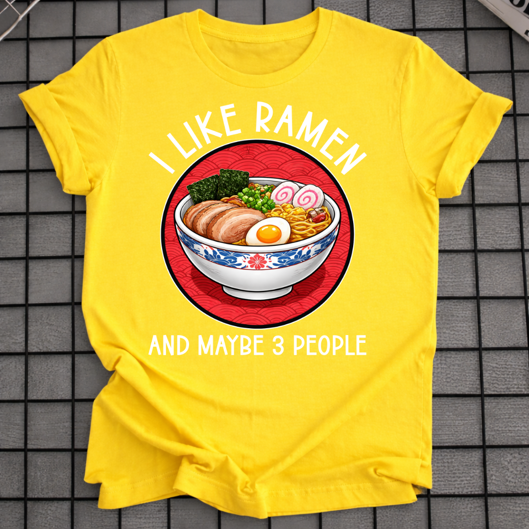 RAMEN OVER PEOPLE T-SHIRT