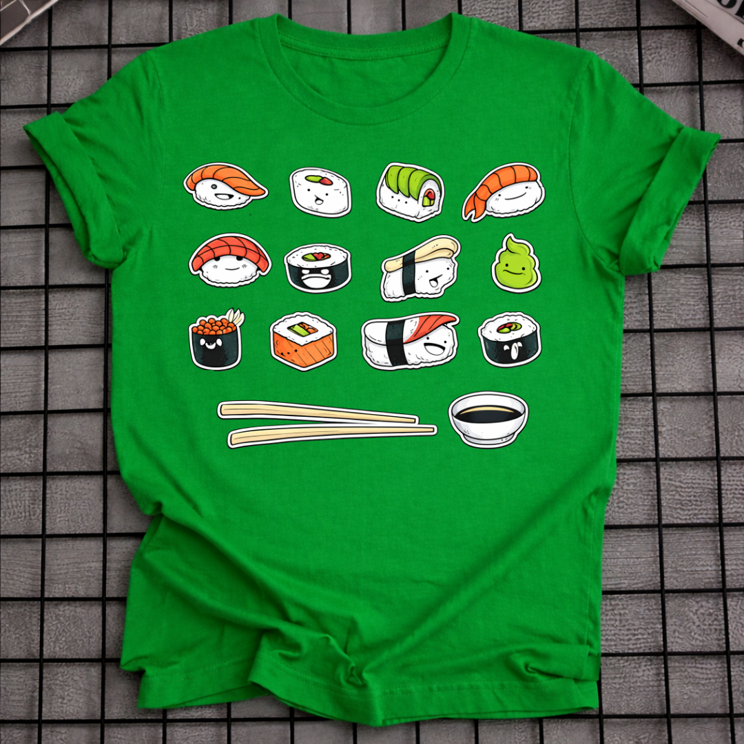 CARTOON SUSHI T-SHIRT