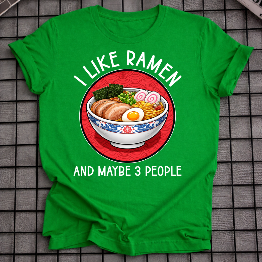 RAMEN OVER PEOPLE T-SHIRT