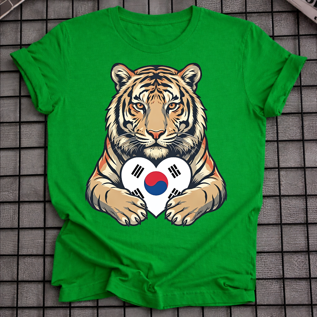 TIGER SOUTH KOREA HEART T-SHIRT