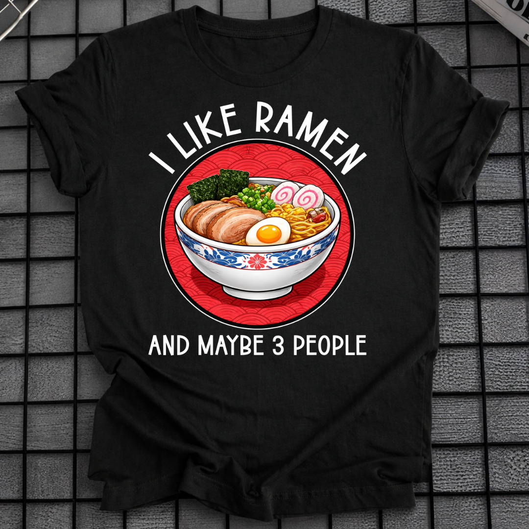 RAMEN OVER PEOPLE T-SHIRT