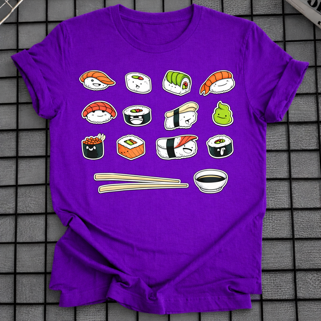 CARTOON SUSHI T-SHIRT