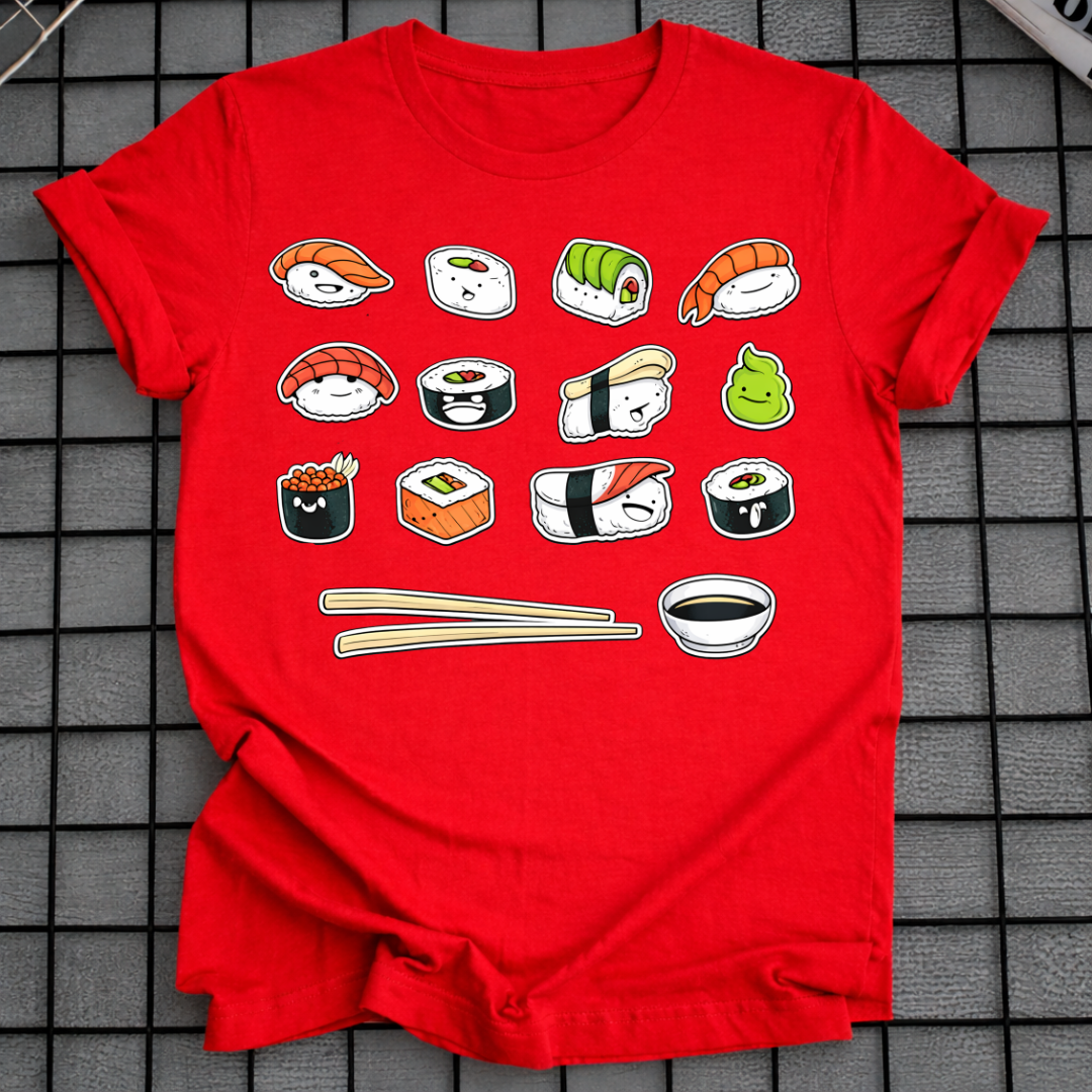 CARTOON SUSHI T-SHIRT