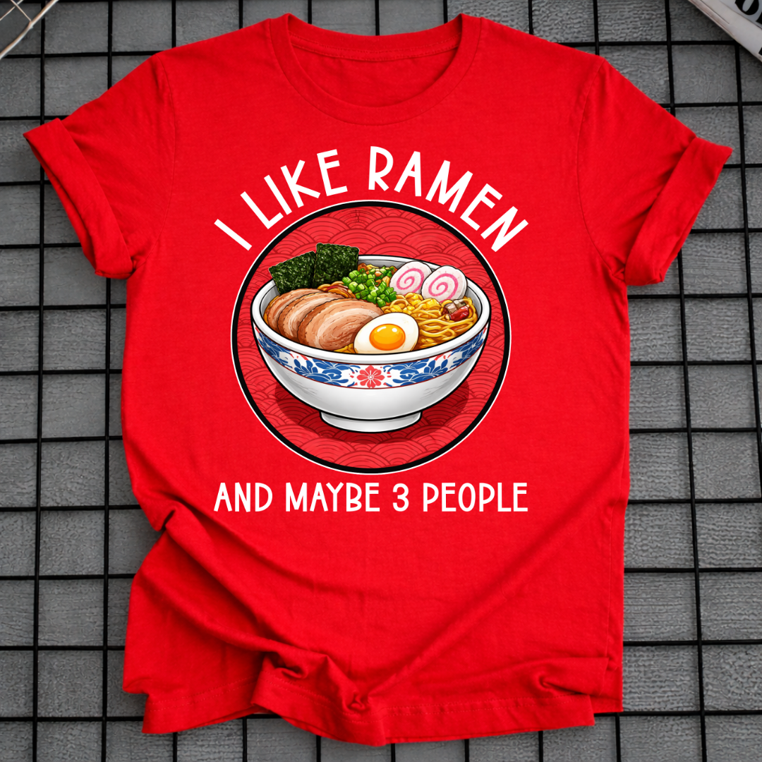 RAMEN OVER PEOPLE T-SHIRT