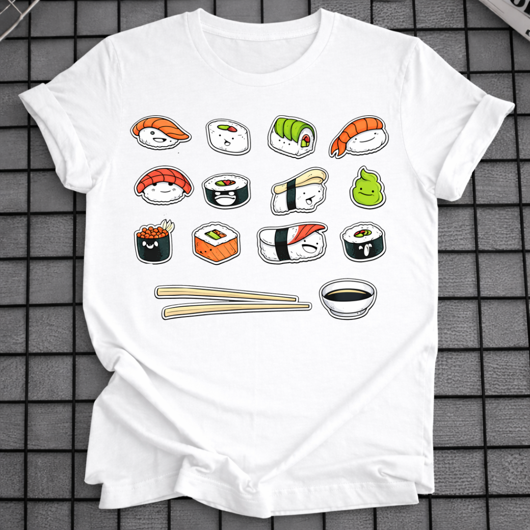 CARTOON SUSHI T-SHIRT