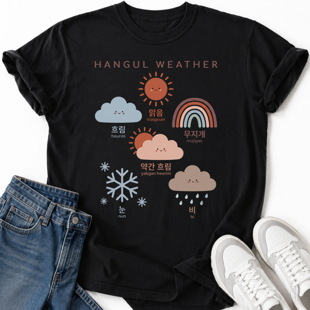 HANGUL WEATHER T-SHIRT