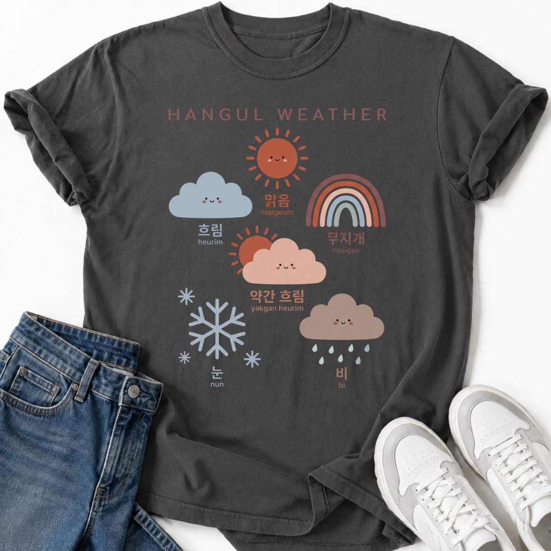 HANGUL WEATHER T-SHIRT