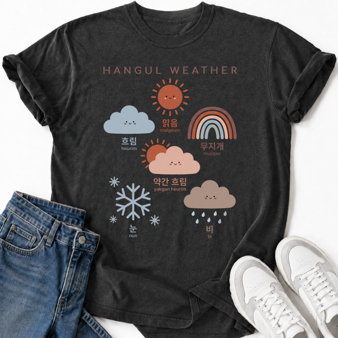 HANGUL WEATHER T-SHIRT