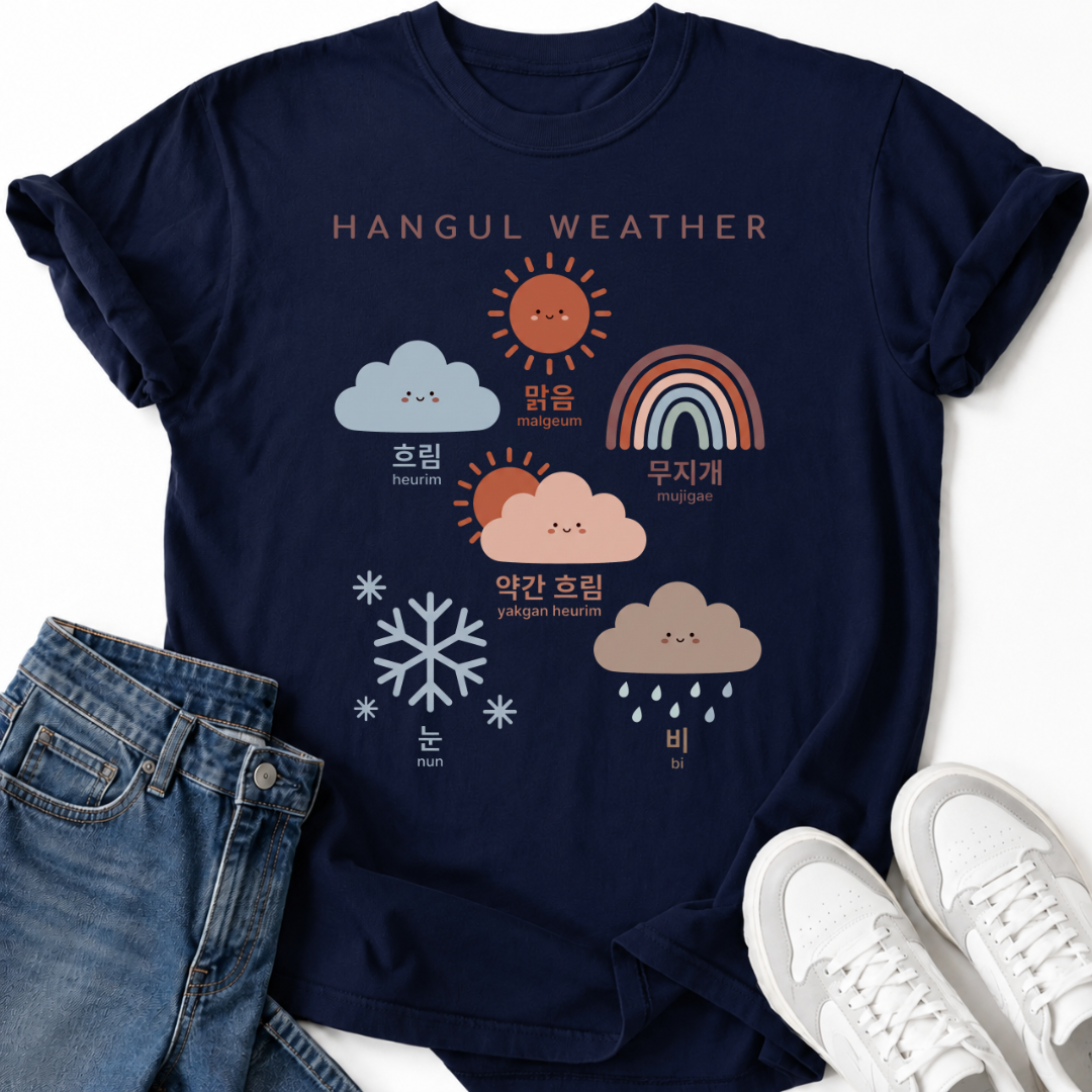 HANGUL WEATHER T-SHIRT