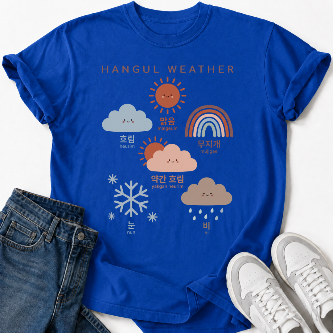 HANGUL WEATHER T-SHIRT