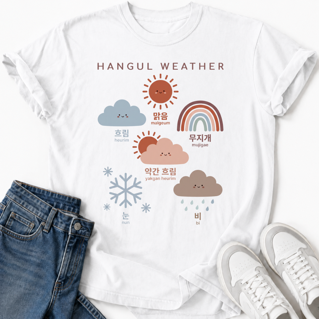 HANGUL WEATHER T-SHIRT