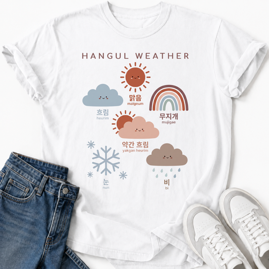 HANGUL WEATHER T-SHIRT