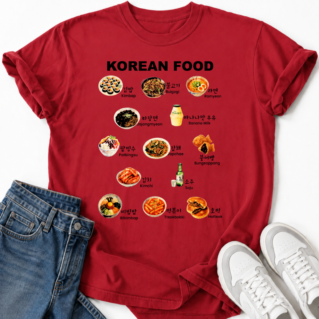 KOREAN CUISINE T-SHIRT