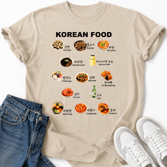 KOREAN CUISINE T-SHIRT