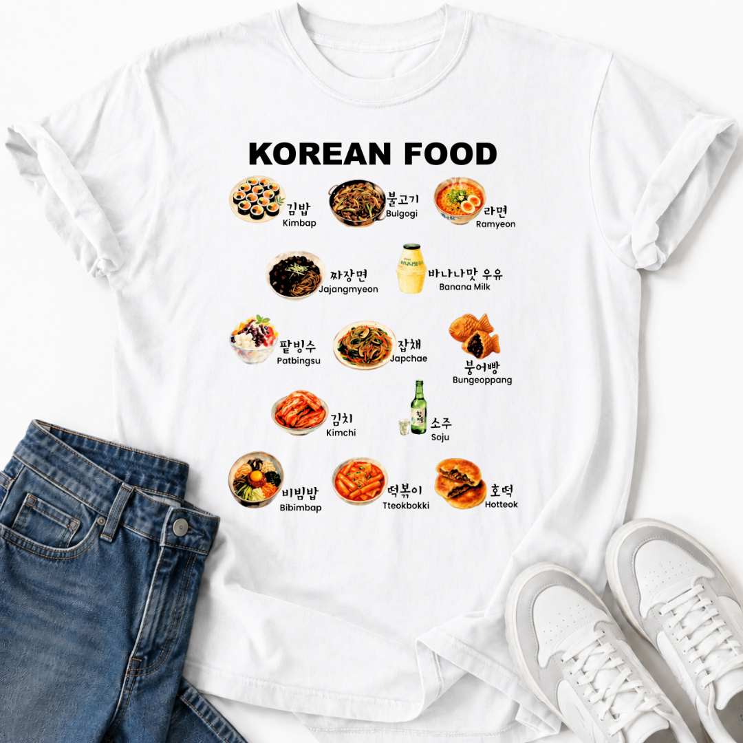 KOREAN CUISINE T-SHIRT