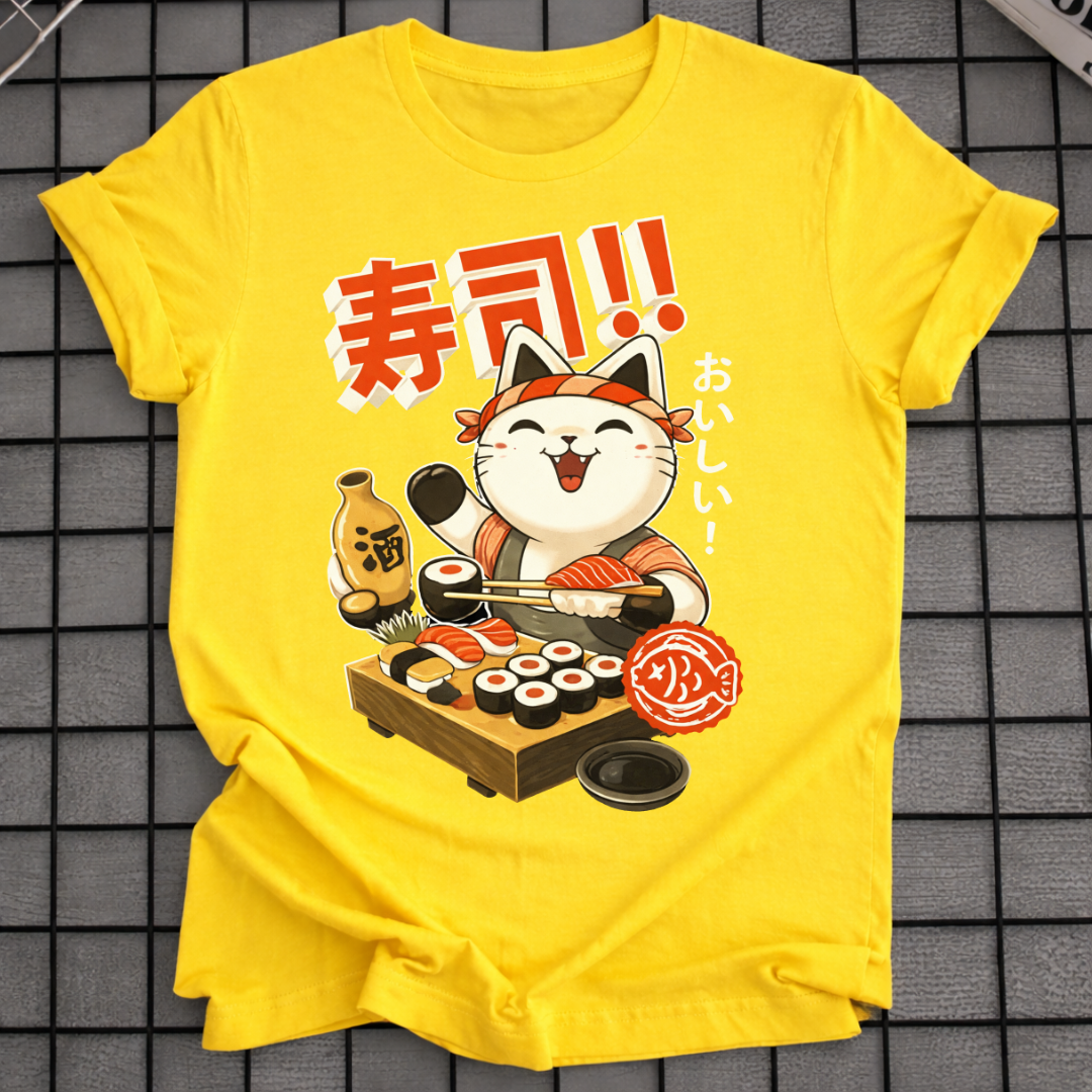 SUSHI CAT T-SHIRT