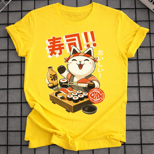 SUSHI CAT T-SHIRT