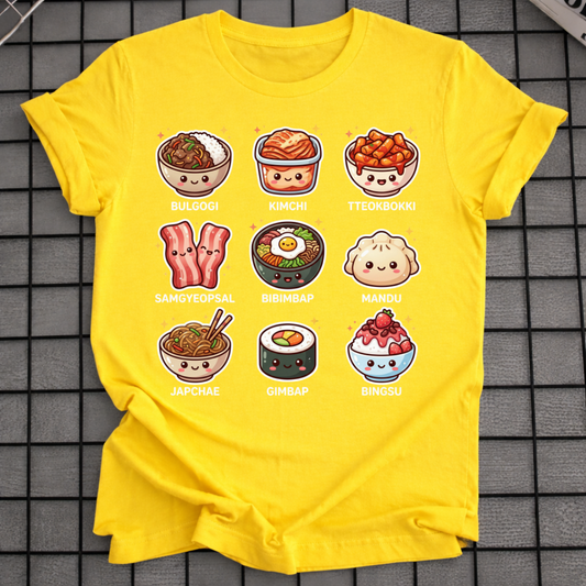 KOREAN STREET FOOD T-SHIRT