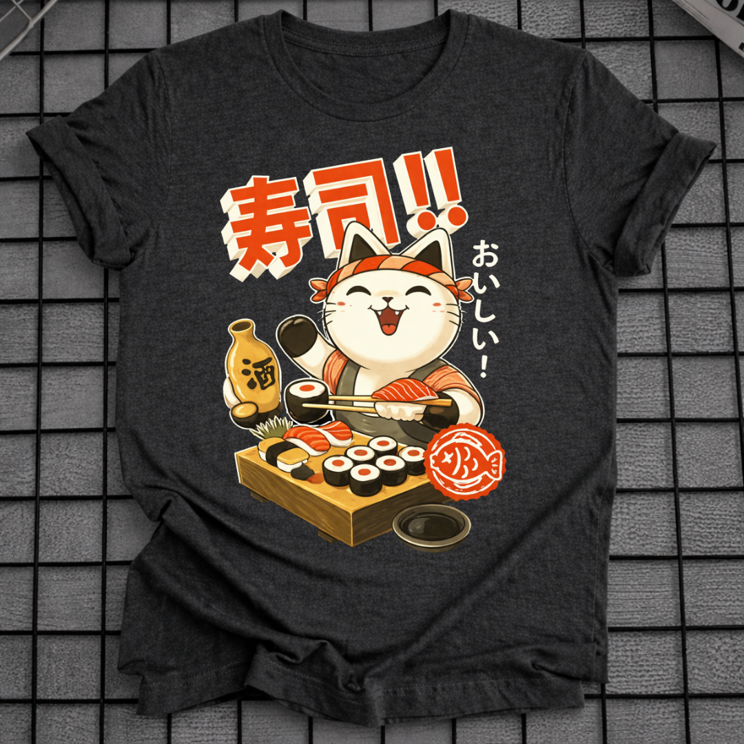 SUSHI CAT T-SHIRT
