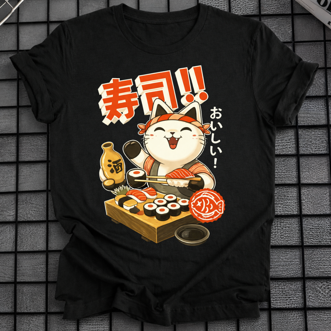 SUSHI CAT T-SHIRT
