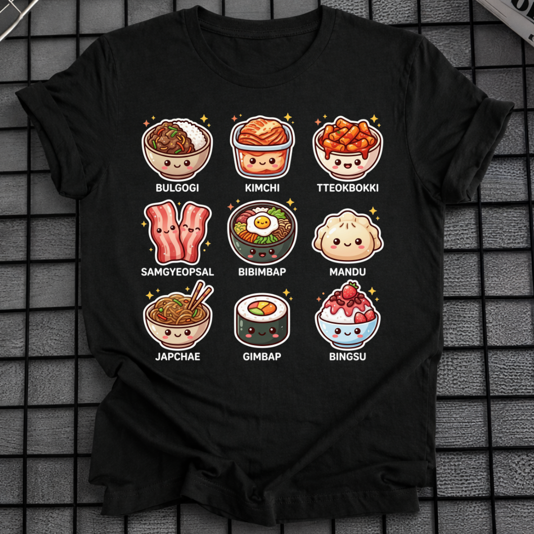 KOREAN STREET FOOD T-SHIRT