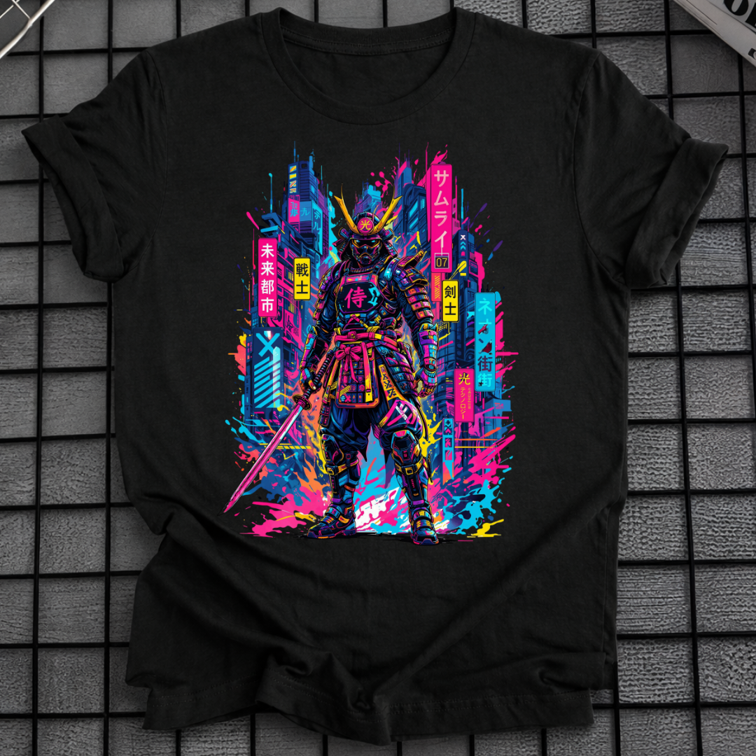 SAMURAI NEON CITY T-SHIRT