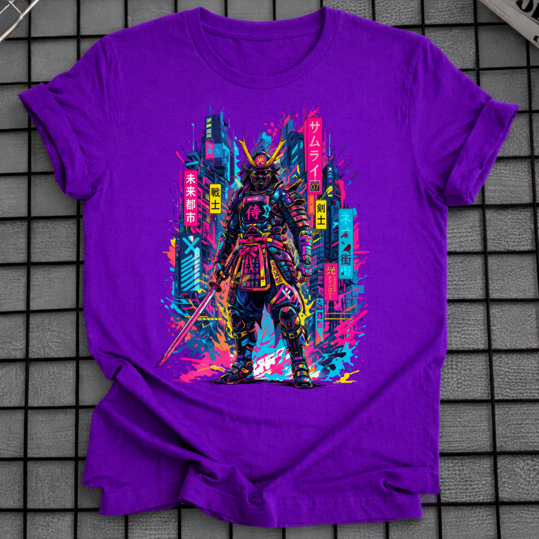 SAMURAI NEON CITY T-SHIRT