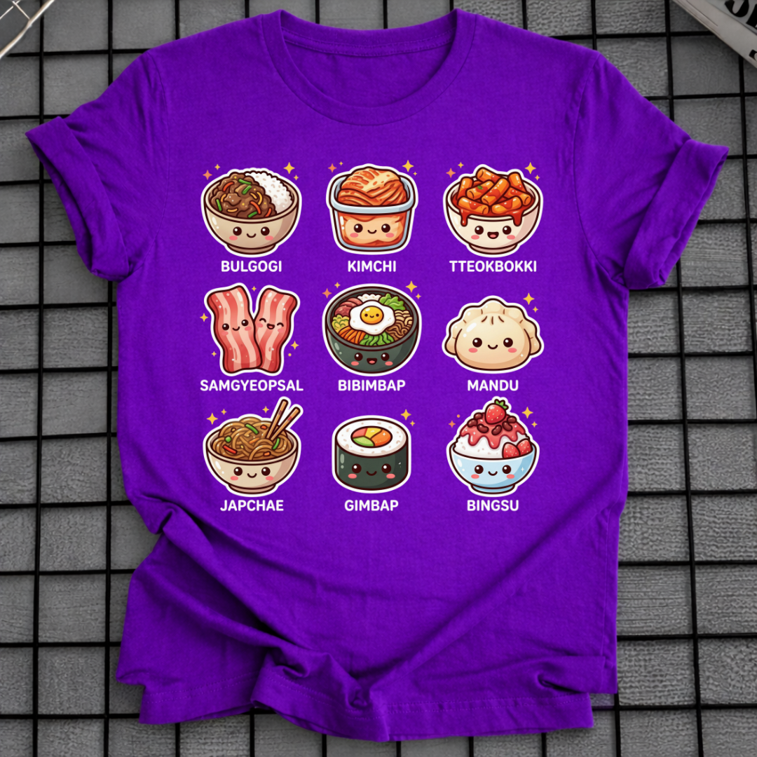 KOREAN STREET FOOD T-SHIRT