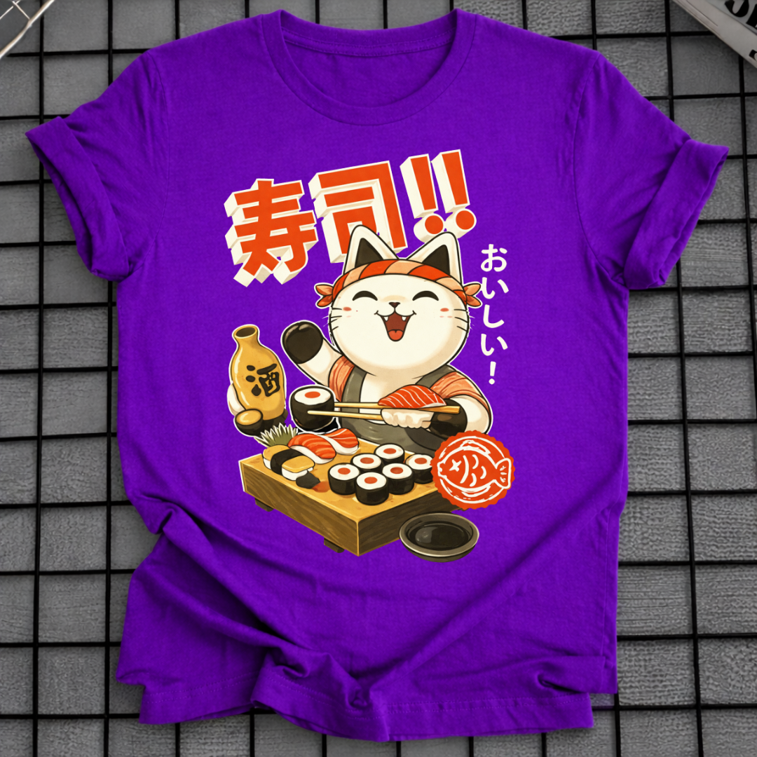 SUSHI CAT T-SHIRT
