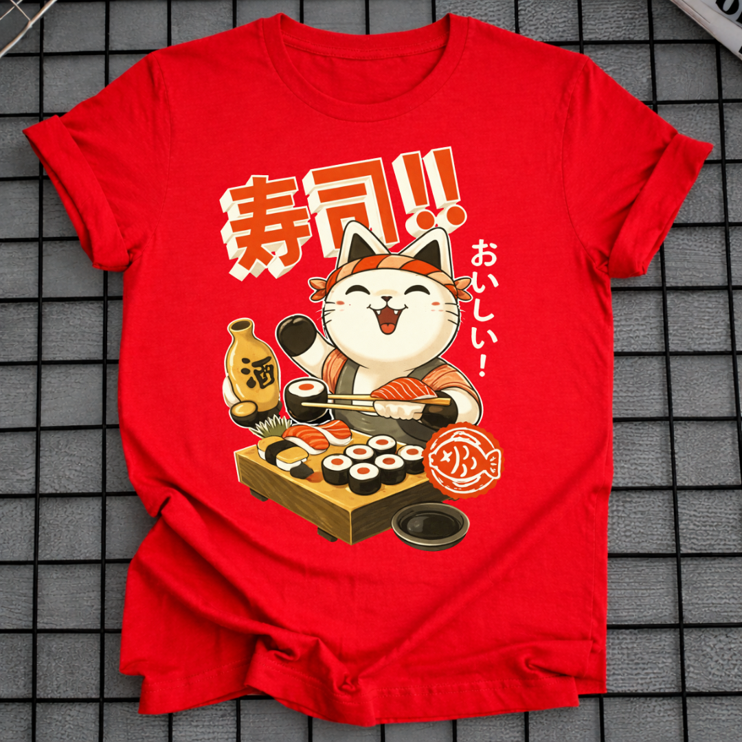 SUSHI CAT T-SHIRT