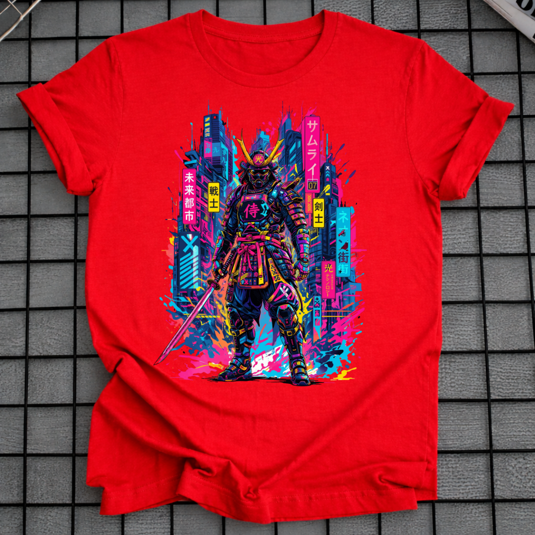 SAMURAI NEON CITY T-SHIRT