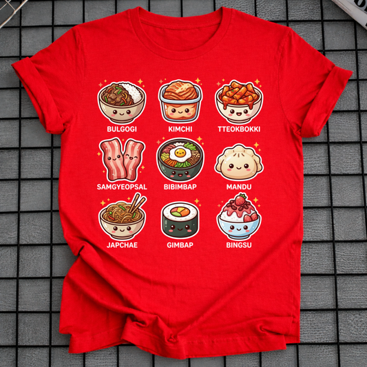 KOREAN STREET FOOD T-SHIRT