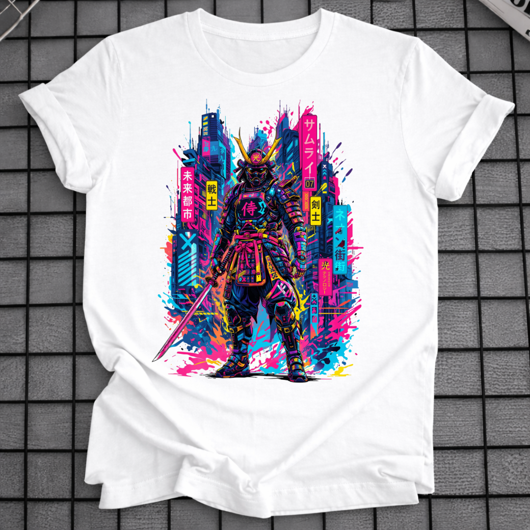 SAMURAI NEON CITY T-SHIRT