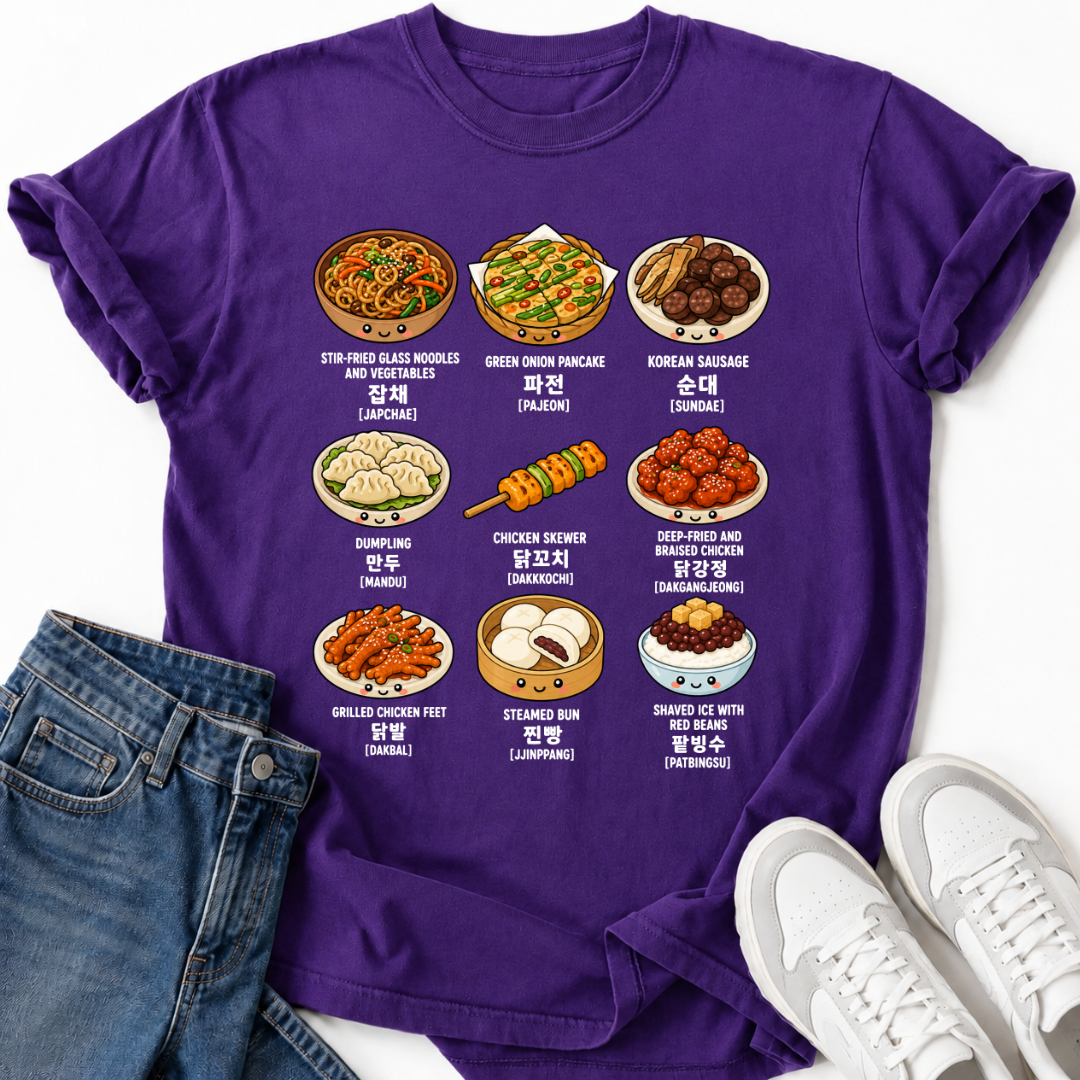 KOREAN CUISINE T-SHIRT