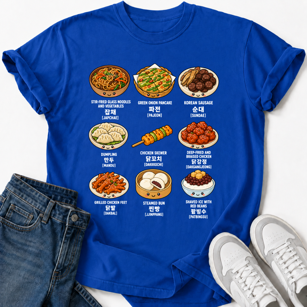KOREAN CUISINE T-SHIRT