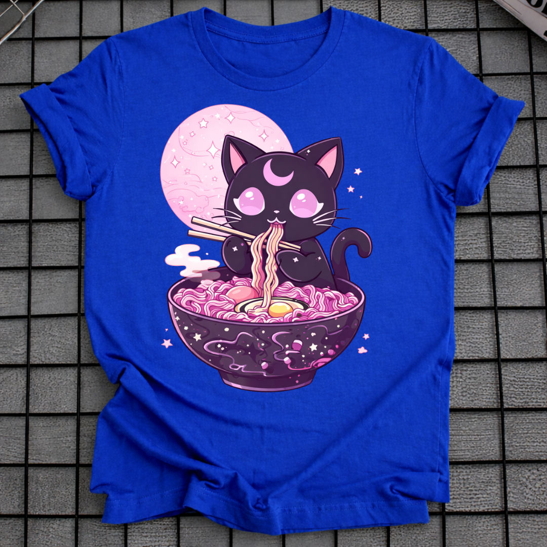 PASTEL GOTH KATZEN RAMEN T-SHIRT
